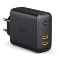 Carregador de Parede Aukey PA-D2 Preto 36 W