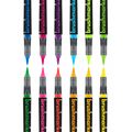 Conjunto de Canetas de Feltro Karin Brushmarker Pro Neon 12 Peças