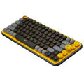 Teclado Logitech Pop Azerty Amarelo