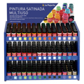 Tinta Pástica e Vinílica Líquida La Pajarita 35ML Exp. 480Un.