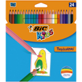 Lápis de Cor Bic Tropicolor 24 Cores