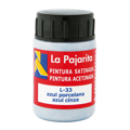 Tinta Pástica e Vinílica Líquida La Pajarita 35ML Azul Pastel 6 Un.