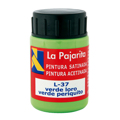 Tinta Pástica e Vinílica Líquida La Pajarita 35ML Verde Ouro 6 Un.