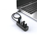 Hub USB Vention VAS-J43-B050 Preto (1 Unidade)