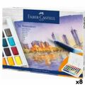 Conjunto de Pintura Aguarela Faber-castell Creative Studio 8 Unidades