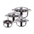 Bateria de Cozinha San Ignacio Cassel SG8172 Aço Inoxidável (7 Peças)