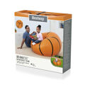 Cadeirão Insuflável Bestway Basquetebol 114 X 112 X 66 cm Laranja