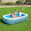 Piscina Insuflável para Crianças Bestway Floral 229 X 152 X 56 cm Azul