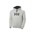 Polar com Capuz Homem Hh Logo Helly Hansen 33977 949 Cinzento L