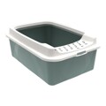 Caixa de Areia para Gatos Rotho My Pet Bonnie Eco Branco/verde