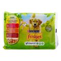 Comida Húmida Purina Friskies Frango Vitela Borrego Ervilhas Feijão-verde Cenoura 4 X 100 G