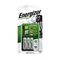 Carregador + Pilhas Recarregáveis Energizer Maxi Charger AA AAA HR6