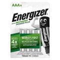 Pilhas Recarregáveis Energizer AAA-HR03 AAA HR03