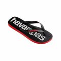 Chinelos para Mulher Havaianas Top Logomania Vermelho Preto 37-38