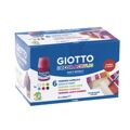 Têmperas Giotto Decor Multicolor (25 Ml) (6 Unidades)