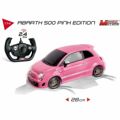 Carro Rádio Controlo Mondo Fiat 500 Abarth Cor de Rosa 1:14