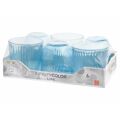 Conjunto de Copos Bormioli Rocco Line Azul 6 Unidades Vidro (290 Ml)