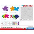 Set de 10 Puzzles Peppa Pig Clementoni Supercolor 220 Peças