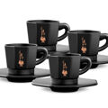 Conjunto de Chávenas de Café Bialetti Preto (4 Unidades)