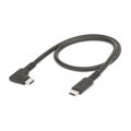 Cabo Usb-c Startech RUSB31CC50CMBR Preto 50 cm