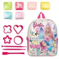 Jogo Criativo de Plasticina Barbie Fashion Mochila 14 Partes 600 G