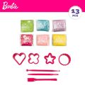 Jogo Criativo de Plasticina Barbie Fashion Mochila 14 Partes 600 G