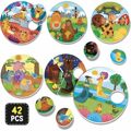 Jogo Educativo Lisciani Giochi Montessori Baby Round Puppies (fr)