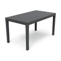 Mesa de Apoio Ipae Progarden Sumatra Preto Resina (72 X 138 X 78 cm)