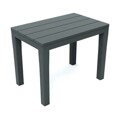 Banco Ipae Progarden Preto Resina (38,5 X 60 X 45 cm)