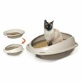 Caixa de Areia para Gatos Georplast GP10530 45 X 36 X 15 cm (7 Unidades)