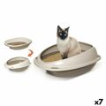 Caixa de Areia para Gatos Georplast GP10530 45 X 36 X 15 cm (7 Unidades)