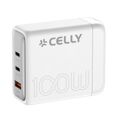 Carregador de Parede Celly PS3GAN100WWH Branco 100 W