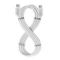 Cabo USB C Celly Usbcusbcmagwh Branco 1 M