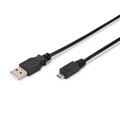 Cabo USB 2.0 Ewent EC1018 Preto 1,8 M