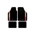 Conjunto de Tapetes de Carro Sparco Strada 2012 B Universal Preto/vermelho (4 Pcs)