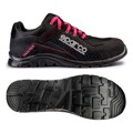 Sapatos de Segurança Sparco Practice Preto Cor de Rosa 38