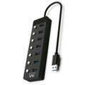 Hub USB Ewent EW1147 Preto