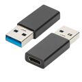 Adaptador Usb-c para USB Ewent EW9650 Preto