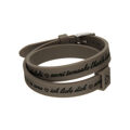 Bracelete Feminino Il Mezzometro I Love You Silver - Bracciale In Silicone/silicone Bracelet