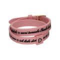 Bracelete Feminino Il Mezzometro I Love You Gold - Bracciale In Silicone/silicone Bracelet