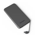 Power Bank Groovy Cinzento Cinzento Escuro 4000 Mah