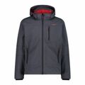 Casaco de Desporto para Homem Campagnolo Softshell Melange Cinzento Escuro S