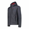 Casaco de Desporto para Homem Campagnolo Softshell Melange Cinzento Escuro L