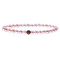 Bracelete Feminino Lancaster JLA-BR-SB-5-PU Roxo Cor de Rosa Zircónio Prata Esterlina 16 mm