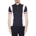 Polo de Manga Curta Homem Armani Jeans 3GPF81 PJ61Z C1578 Marinha Algodão (m)