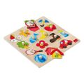 Puzzle Diset Madeira Formas (15 Pcs)