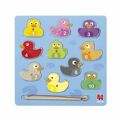 Puzzle Goula Magnetic Puzzle Ducks 59453 Magnético Pato Multicolor (inglês) (24 Peças)