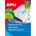 Etiquetas para Impressora Apli 2418 100 Folhas 99,1 X 34 mm A4