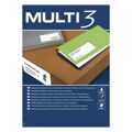 Etiquetas para Impressora Multi 3 04727 99,1 X 34 mm Branco 100 Folhas