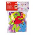 Letras Apli Multicolor 5 cm Borracha Eva (5 Unidades)